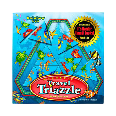 Rainbow Sea Travel Triazzles - Brain Teaser Wooden Puzzles
