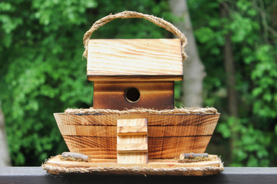 Amish Made Noah's Ark Birdhouse for Harvest Array