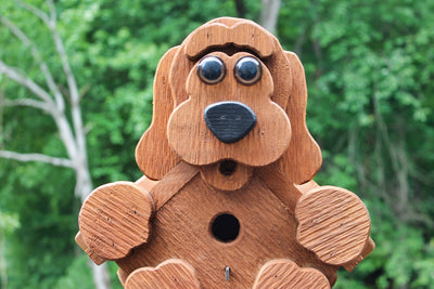 Dog Shaped Amish Made Birdhouses From Harvest Array