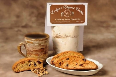 Evelyn's Elegant Edibles Cranberry Walnut Biscotti Mix