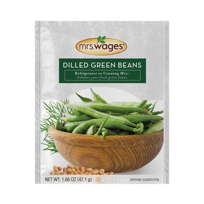 Mrs. Wages Refrigerator Mix Pickled Dilled Green Beans
