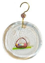 Handmade Easter Basket Suncatcher from Harvest Array