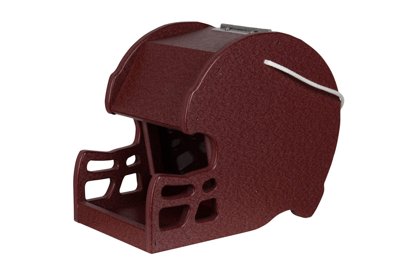 Cherrywood Football Helmet Poly Bird Feeders