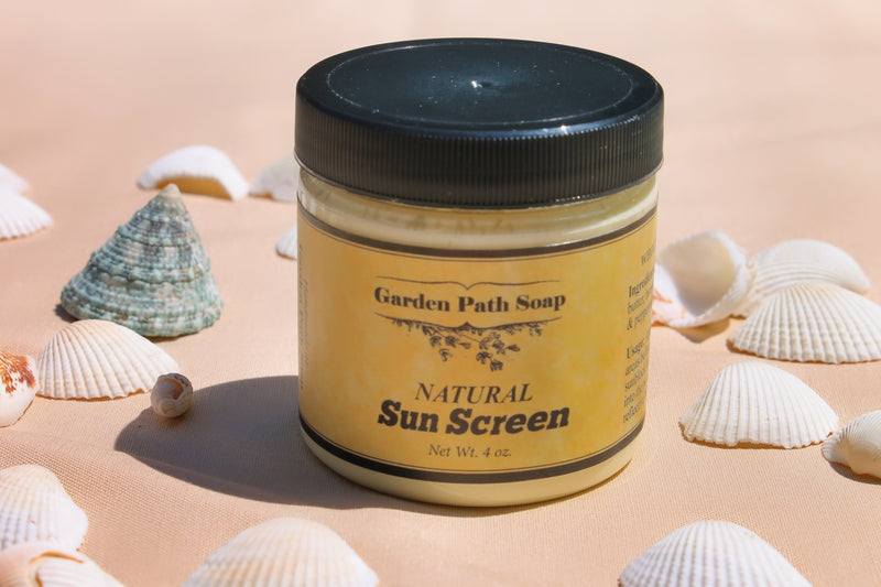Garden Path Soap All Natural Sunscreen 4 oz. From Harvest Array