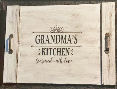 Grandma's Kitchen Flat Stove Top Cover