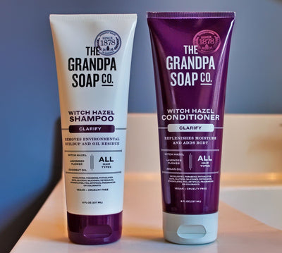 The Grandpa Soap Co. Witch Hazel Shampoo and Conditioner