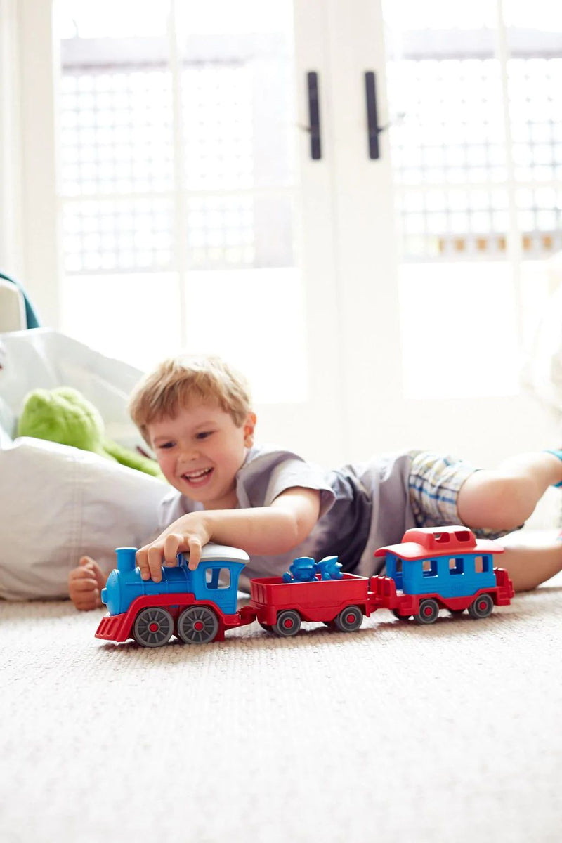 Blue Train, 100% Recycled Plastic Toy