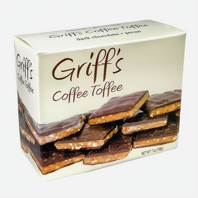 The 7 oz. coffee flavor in Coffee Toffee is from adding espresso to the original recipe.