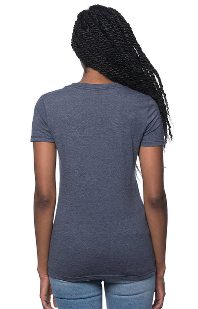 Women's 50/50 Blend V-Neck T Shirts
