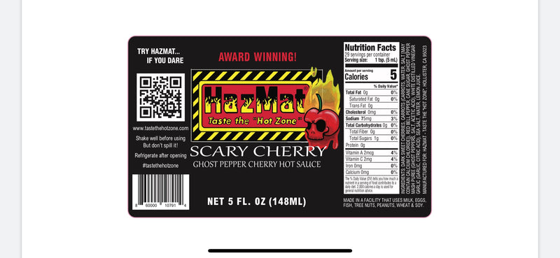 Hazmat Hot Sauces