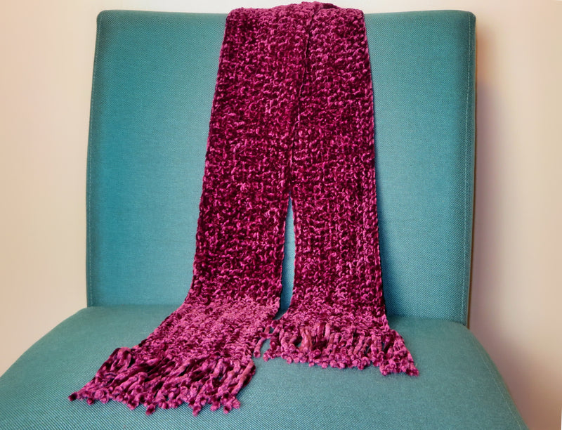 Velvety Winter Scarves