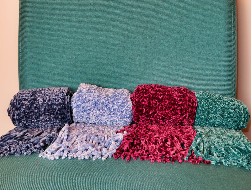 Velvety Winter Scarves