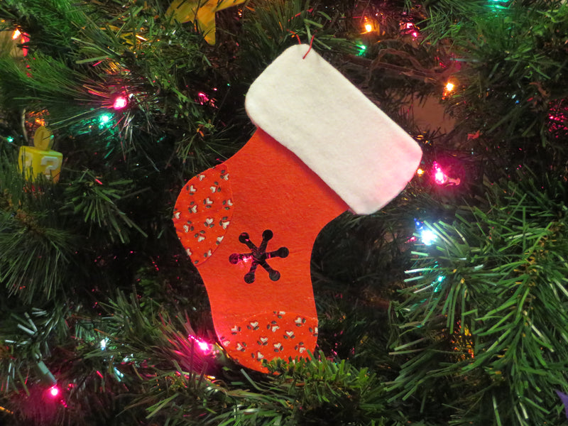 Handmade Stocking Felt Christmas Ornament