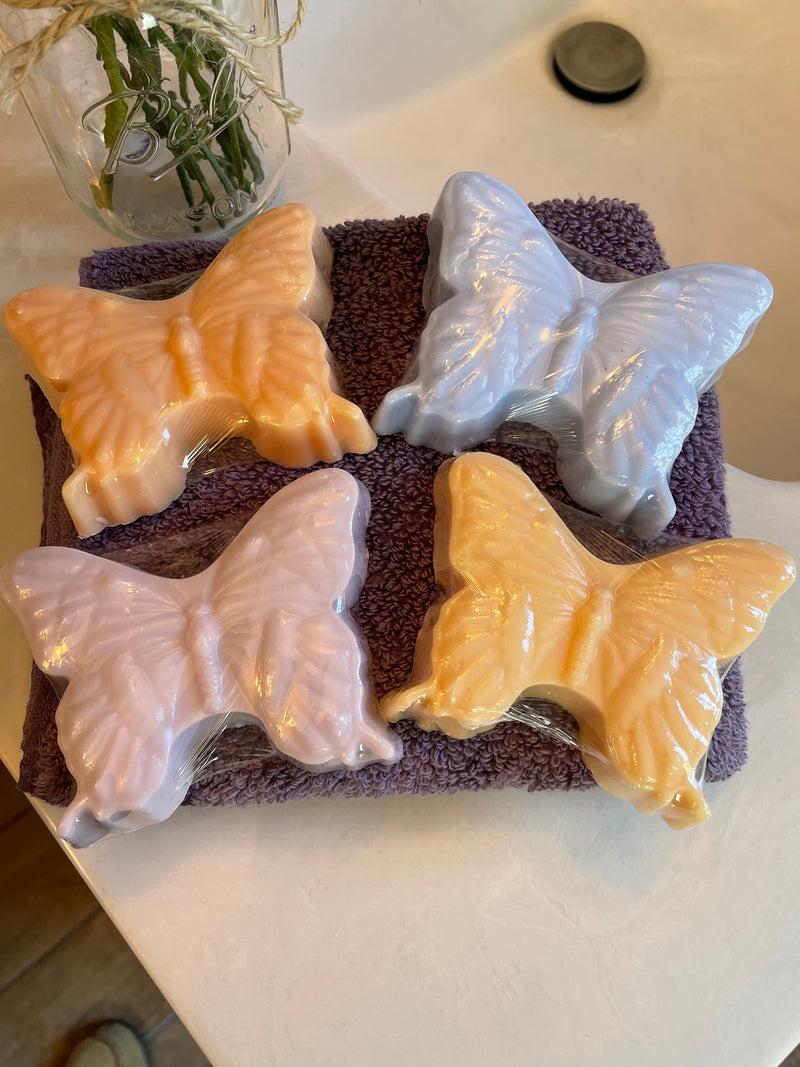 Butterfly Shaped Natural Glycerin Soaps