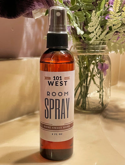 Home Sweet Home Scented Room and Linen 4oz. spray bottle.