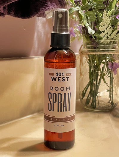 Clean Cotton Scented Room and Linen 4oz. spray bottle.