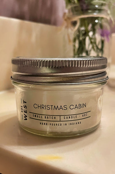 Sot Wax Candle ~ Christmas Cabin Scent