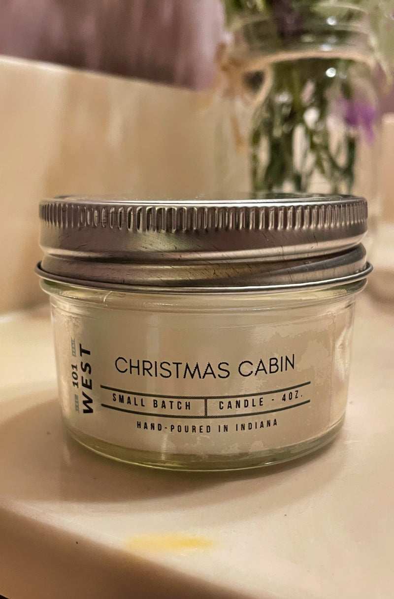 Sot Wax Candle ~ Christmas Cabin Scent