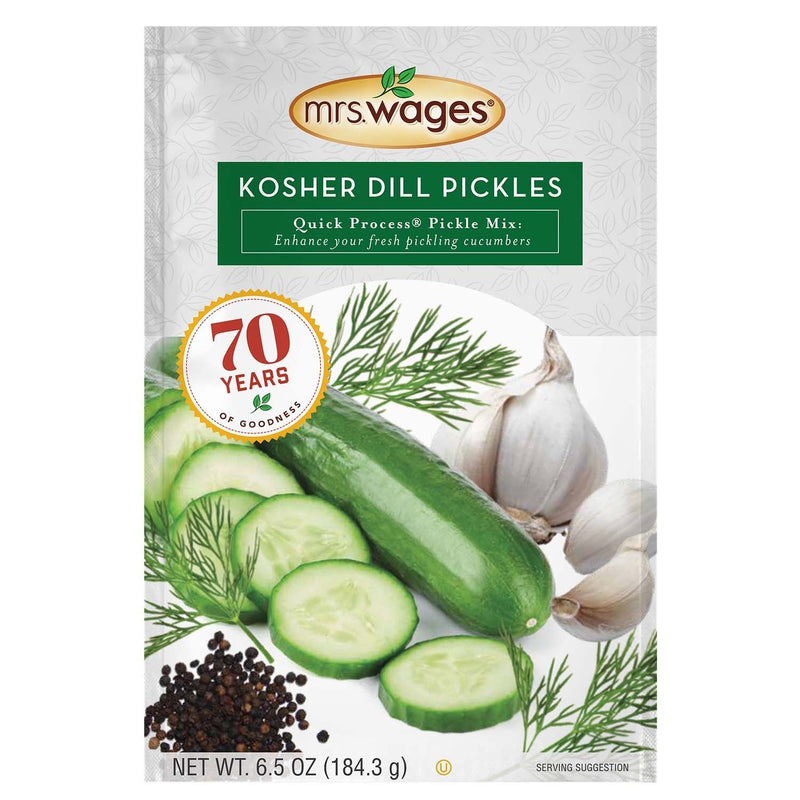 Kosher Dill Pickles Quick Process® Pickle Mix available on harvestarray.com