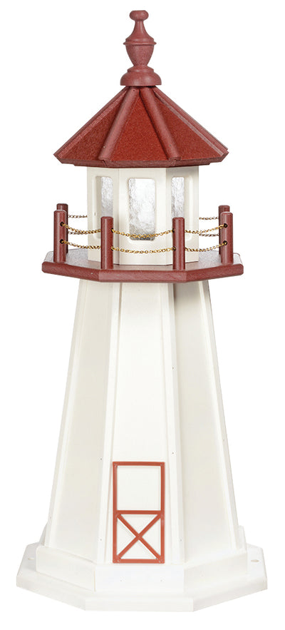 Marblehead Lighthouse Replica Wooden Lighthouse -3 Feet for Harvest Array 