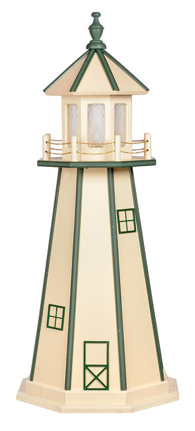 Poly Lighthouse with Base - 6 Feet