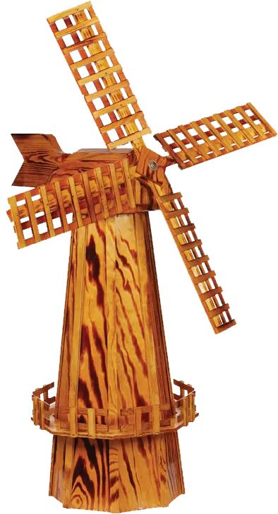 Large Wooden Windmill sold by Harvest Array