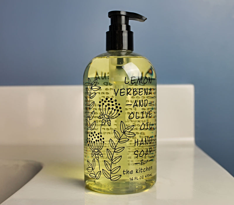 Lemon Verbena & Olive Oil Kitchen Hand Soap