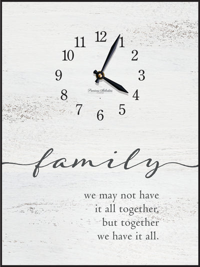 Family Friendship Clocks