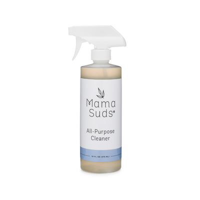 MamaSuds All-Purpose Cleaner is a No-Toxic, one bottle cleaner for your whole house.  