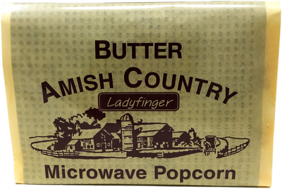 Ladyfinger Butter Microwave Hulless Popcorn