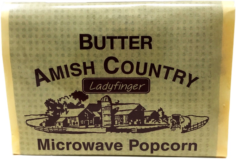 Ladyfinger Butter Microwave Hulless Popcorn