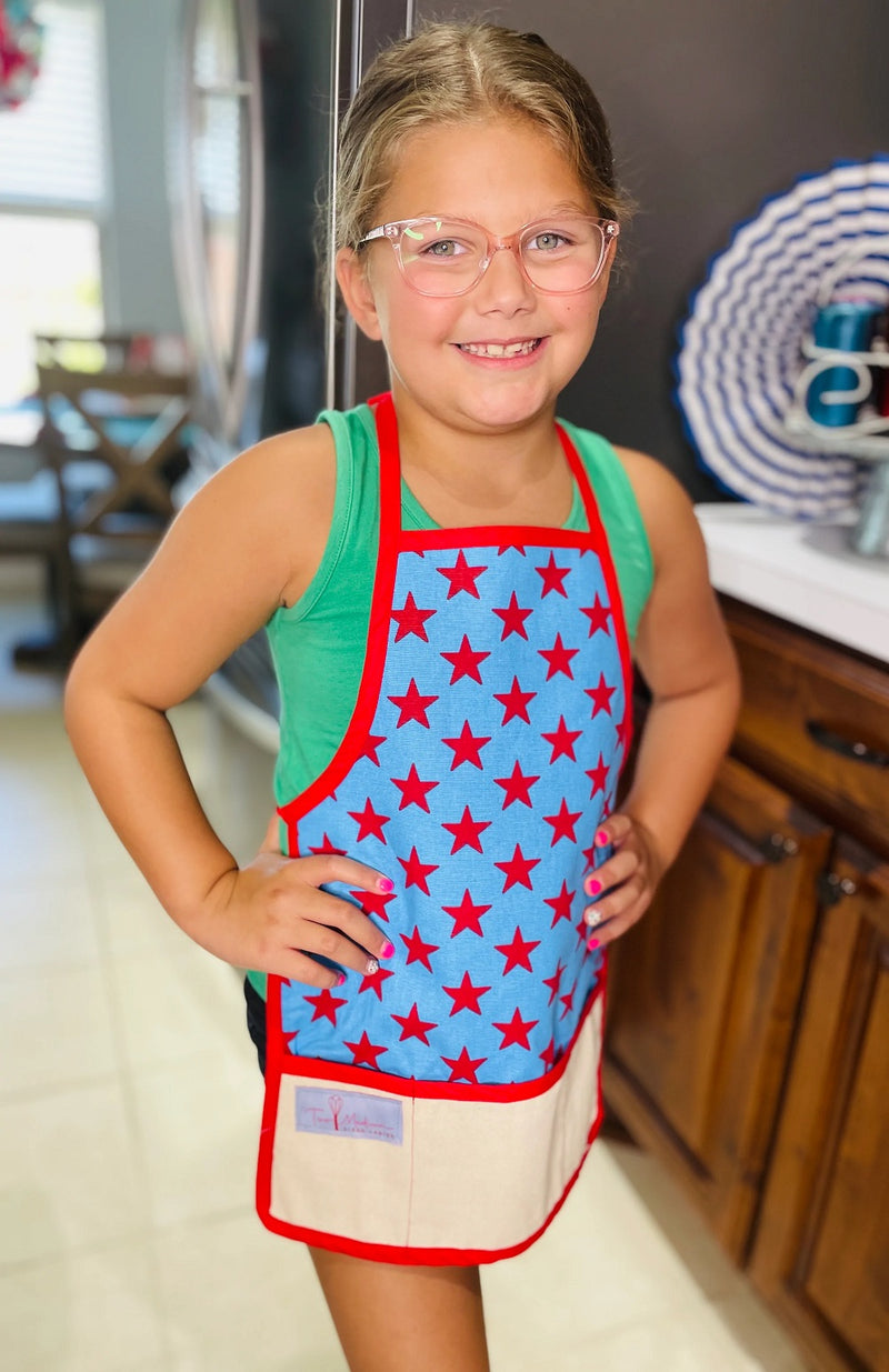 Mommy & Me Apron Set - Americana Print