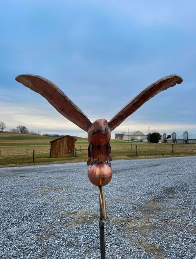 Front view of the American Eagle Weathervane from Harvest Array