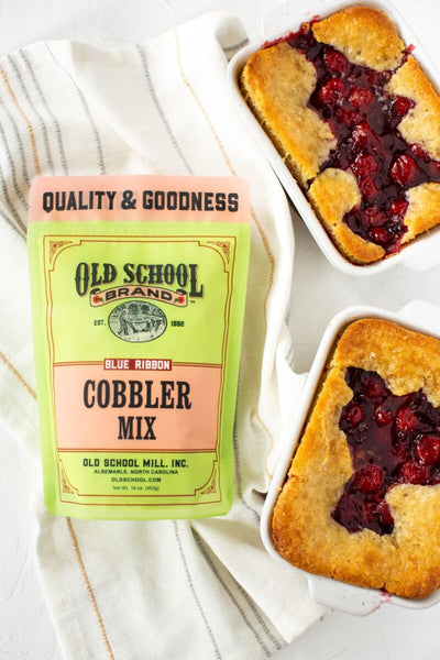 16oz. Cobbler Mix to make an easy fruity dessert the whole family will love