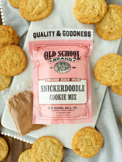 Snickerdoodle Cookie Mix with Cinnamon Sugar inside 