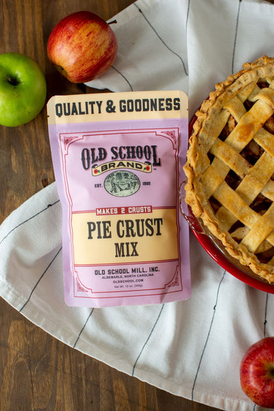 Souther Pie Crust Mix in a 12oz. package makes 2 crusts.