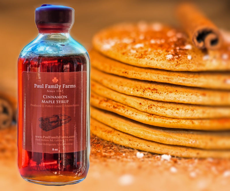 Cinnamon Maple Syrup for pancakes on Harvest Array