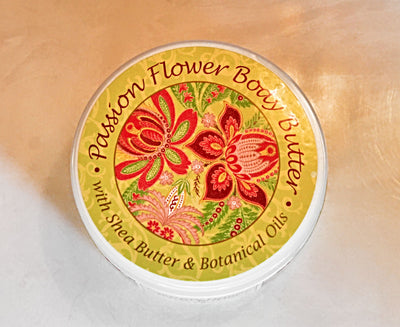 Passion Flower Botanic Body Butter jar