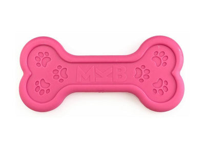 Pink Bone Shaped Ultra Durable Nylon Dog Chew Toys for Aggressive Chewers