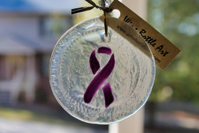 Purple Awareness Ribbon