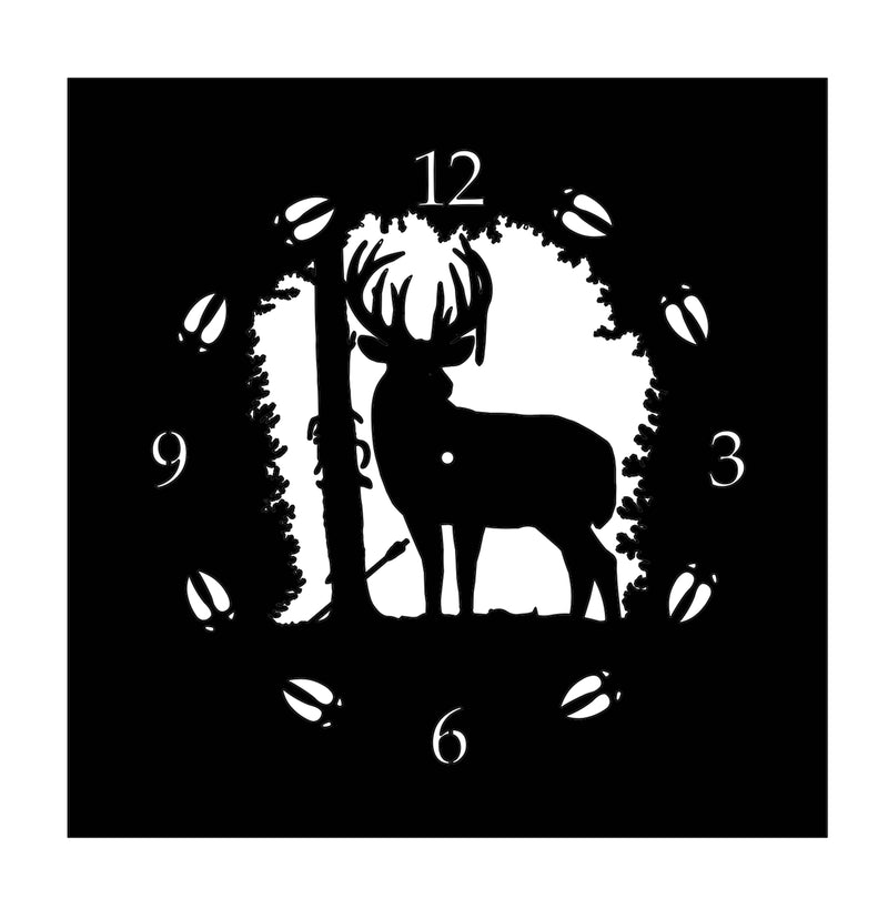 Deer Face for the Rustic Square Clocks from Harvest Array