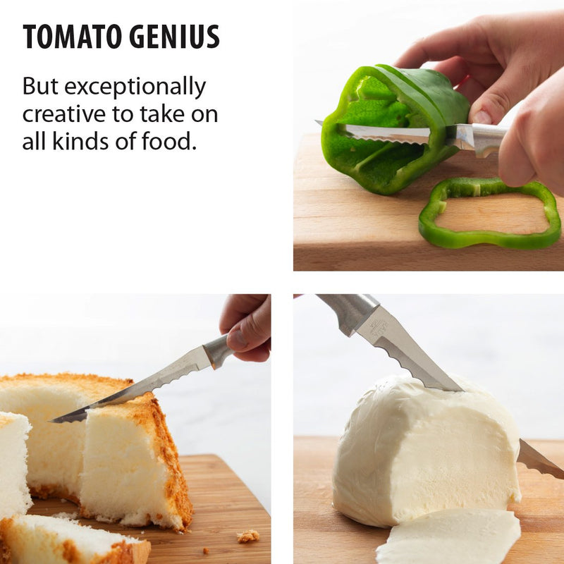 Rada Tomato Slicer can take on all types of foods