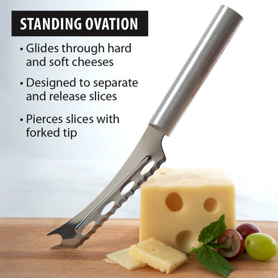 Rada Cheese Knife glides through hard and soft cheese alike.