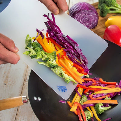 Rada Flexible Cutting Board is great for all your vegetables. 