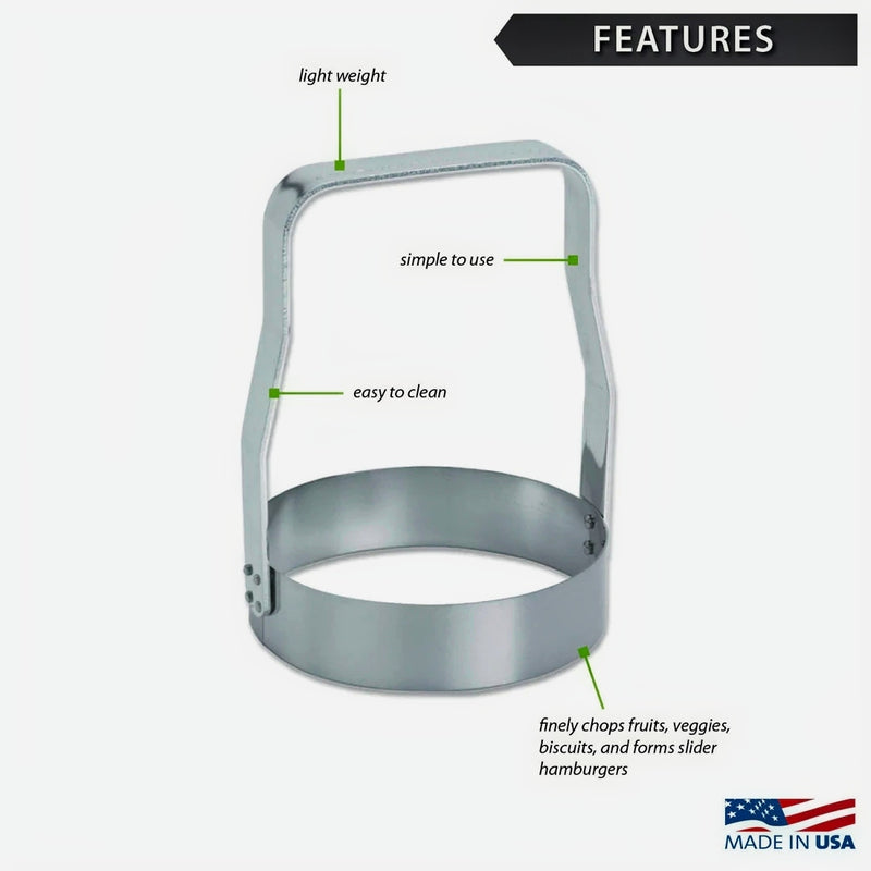 Rada Plain Blade Food Chopper is lightweight, simple to use and easy to clean. Order yours now at harvestarray.com
