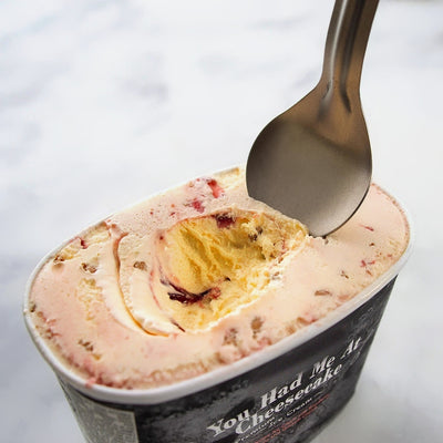 Rada Stainless Steel Ice Cream Scoop can get right through that frozen ice cream