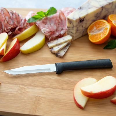 Your Rada Serrated Paring Knife is perfect for apples, oranges and cheese.  From Harvest Array