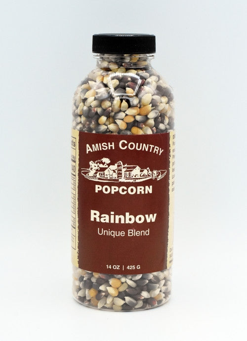 Rainbow 14oz. Bottle of Colored Popcorn