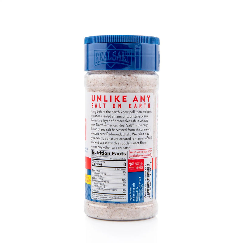 Redmond Real Salt Fine Shaker Nutritional Facts