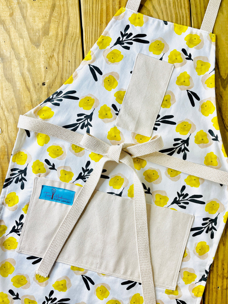 Rebecca Vintage Rose Print Apron